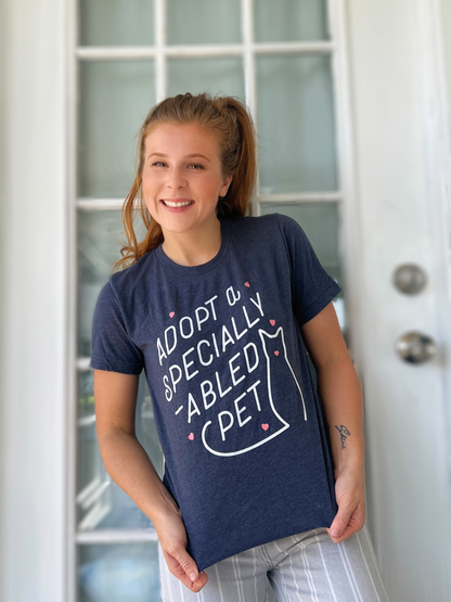 Adopt A Specially-Abled Pet Tee