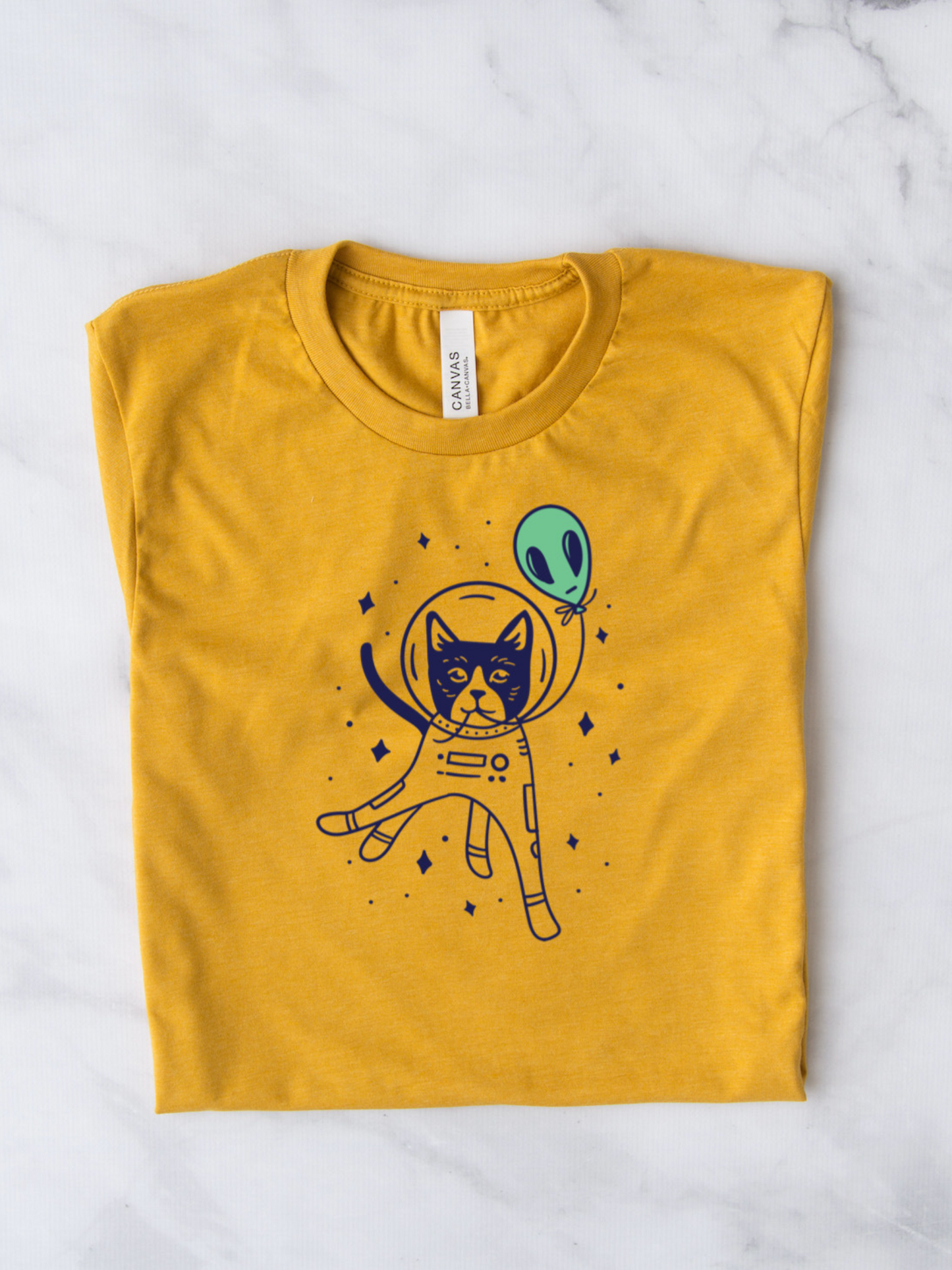 Meows Like A Martian Tee