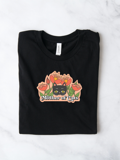 Mother of Cats Tee