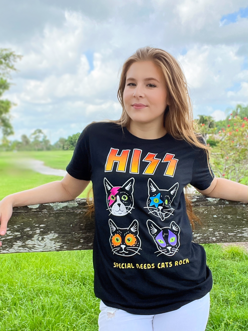 Shop Cat T-Shirts | Support Homeless Cats | Radiclaw Creations